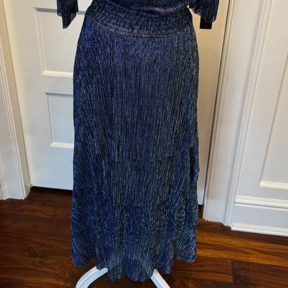 Maje Navy Midi Dress - Picture 12 of 12